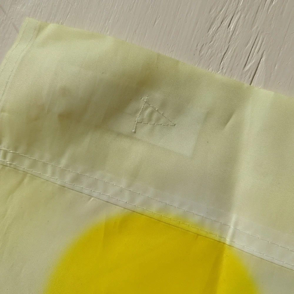 Rare  Garfield Welcome Large  Garden Flag Daisies Spring PAWS